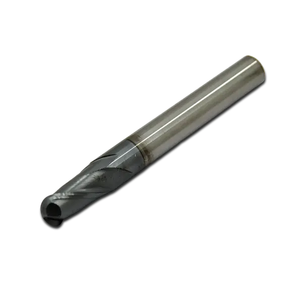 Фреза сферична твердосплавна R3 L50/12 d6 Z2 HRC55 TiAlN nano